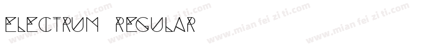 Electrum Regular字体转换